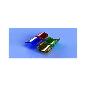 موس پد مدل آرم ویندوز شیشه رنگی