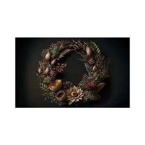 پادری طرح گل مدل حلقه گل ها