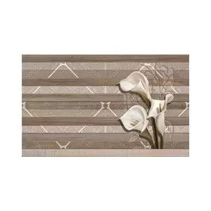 پادری طرح گل مدل سه شاخه گل سفید