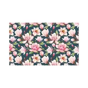 پادری طرح گل مدل نیلوفر صورتی