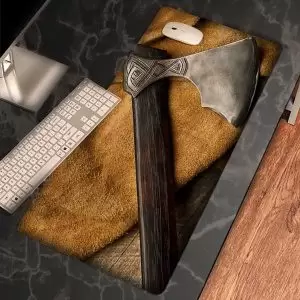 موس پد آدرنالین مدل تبر و چرمM12541