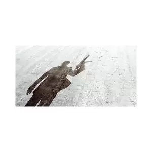 موس پد آدرنالین مدل سایه مرد و اسلحه