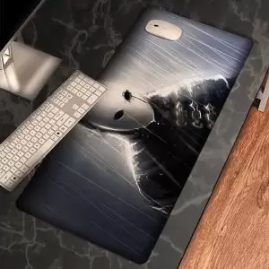 موس پد آدرنالین مدل مردی با ماسک سفیدM12554