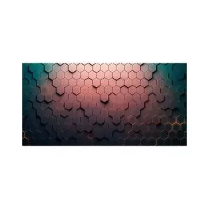 موس پد طرح سه بعدی شش ضلعی