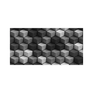 موس پد طرح گرافیکی مکعب های سه بعدی