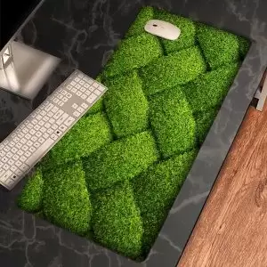 موس پد مدل بافت چمنیM13027