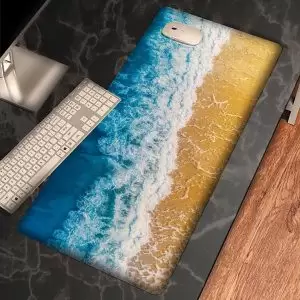 موس پد طرح دریای آبی و ساحلM13201