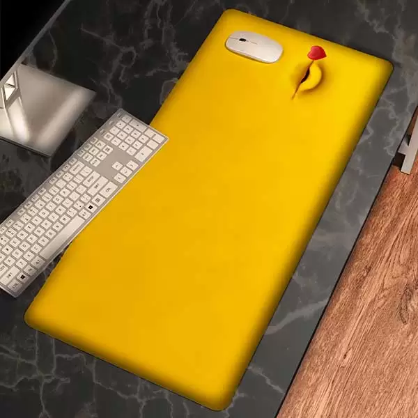 موس پد مدل زردهای با مزه 4 بوسه