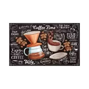 مت بار آشپزخانه و کافه مدل کافی تایم گرافیکی
