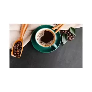 مت بار آشپزخانه و کافه مدل فنجان سبز قهوه