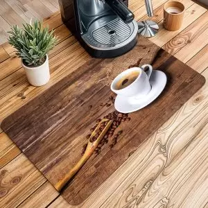 مت بار آشپزخانه و کافه مدل فنجان سفید قهوه MH1031