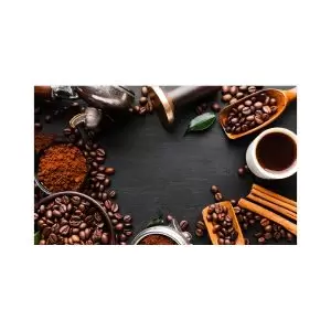 مت بار آشپزخانه و کافه مدل پر از قهوه