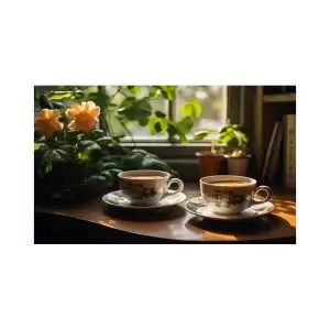 مت بار آشپزخانه و کافه مدل صبحانه با طبیعت