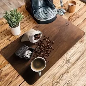 مت بار آشپزخانه و کافه مدل یک فنجان قهوه ناب MH1054