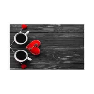 مت بار آشپزخانه و کافه مدل دو فنجان عشق