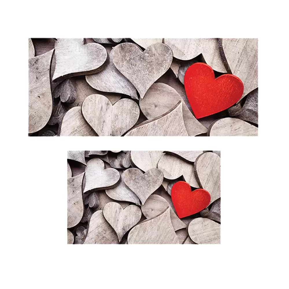 پادری مدرن و کلاسیک مدل قلب های چوبی