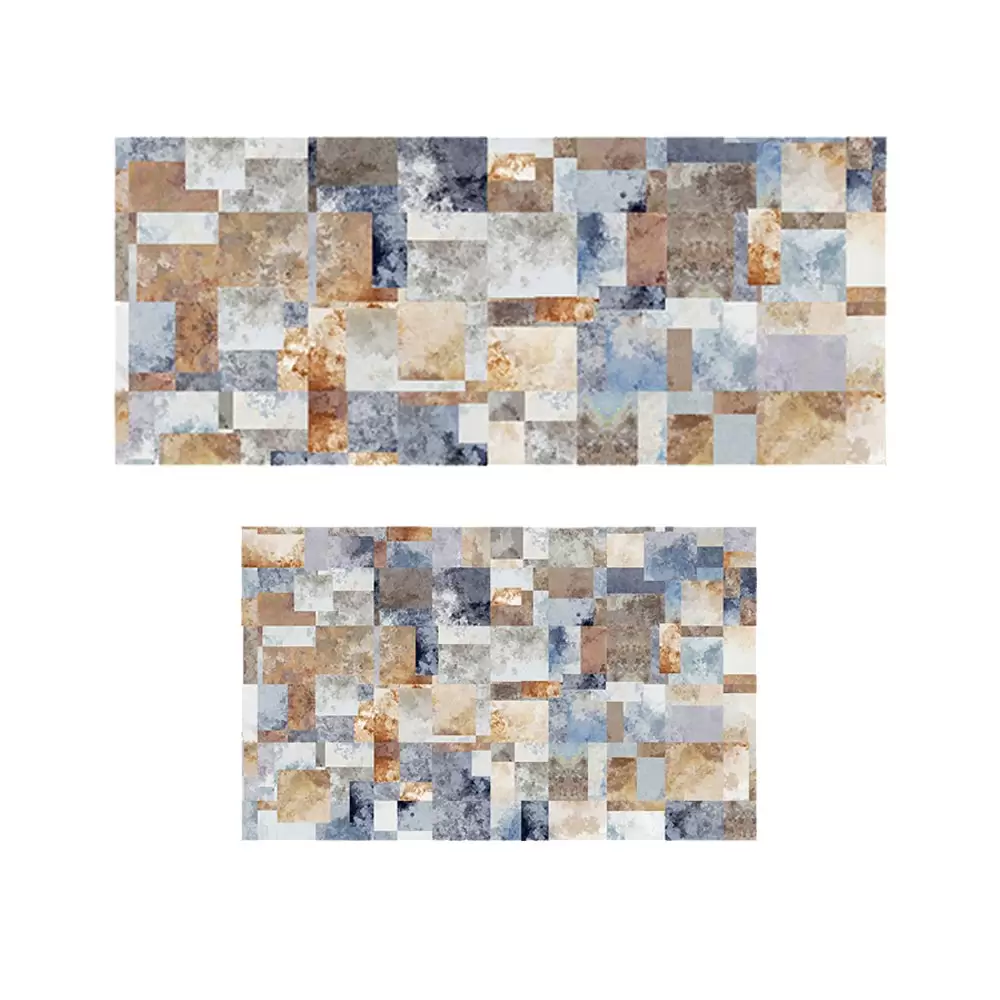 پادری مدرن و کلاسیک مدل ترکیب مستطیل آب رنگ