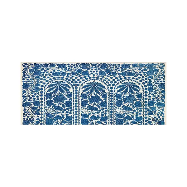 پادری طرح فرش سنتی مدل آبی ها MR0211