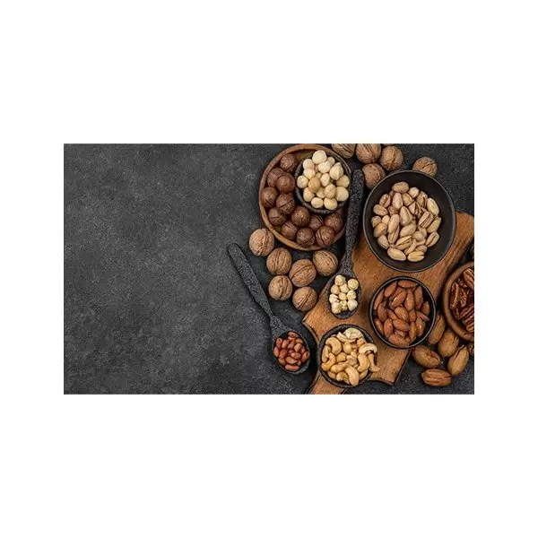 پادری آشپزخانه مدل میز پر از مغزیجات