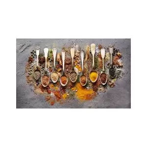 پادری آشپزخانه مدل ادویه ها و جذابیت