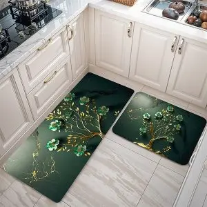 پادری طرح گل مدل درختچه طلایی MF0102