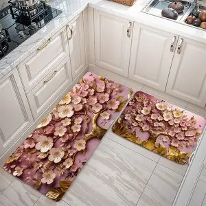 پادری طرح گل مدل درختچه طلایی MF0104