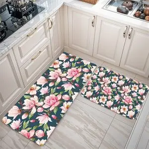 پادری طرح گل مدل نیلوفر صورتی MF0158