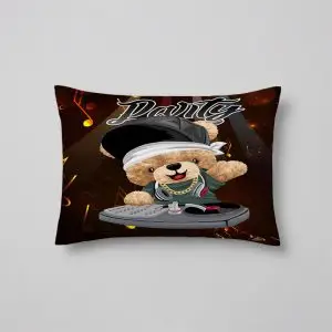 روتختی نوجوان یک نفره مدل خرس و دی جی کد T-31