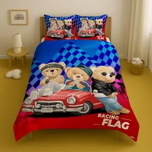 روتختی نوجوان یک نفره مدل سه خرس دوست کد T-36