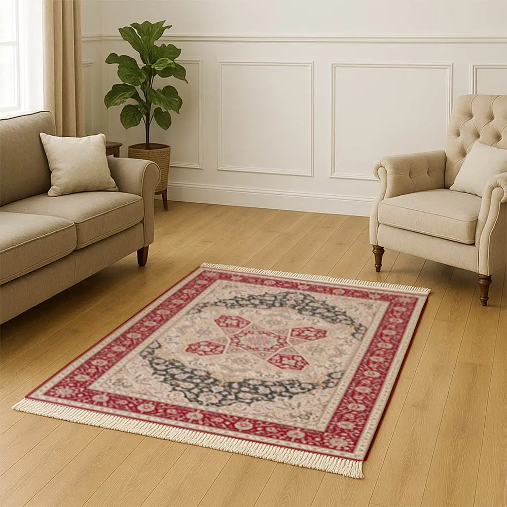 موکاپ فرشینه طرح فرش سنتی مدل MR1115