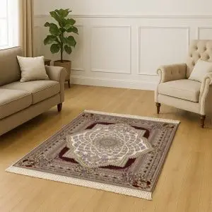 موکاپ فرشینه طرح فرش سنتی مدل MR1117