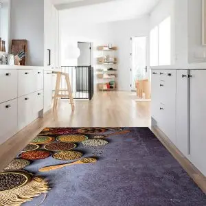 فرشینه آشپزخانه طرح دانه های ادویه کد CR0314