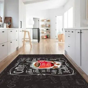 فرشینه آشپزخانه طرح فنجان قهوه کد CR0316