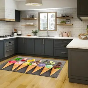 فرشینه آشپزخانه طرح بستنی های میوه ای کد CR0323